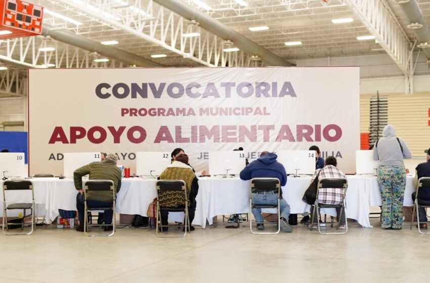  LANZAN CONVOCATORIA PARA APOYO ALIMENTARIO
