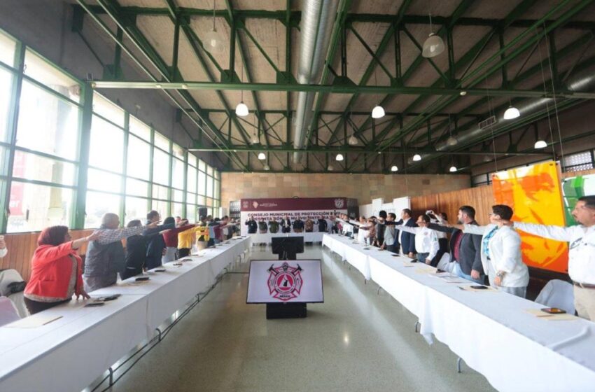  TOMAN PROTESTA A INTEGRANTES DEL CONSEJO MUNICIPAL DE PROTECCIÓN CIVIL