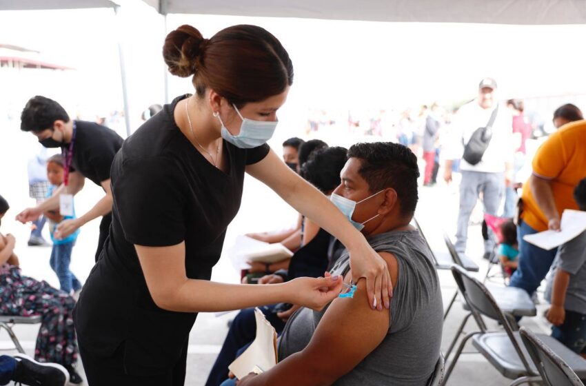  GOBIERNO MUNICIPAL APLICA 600 VACUNAS CONTRA COVID 19 EN EL PROGRESO