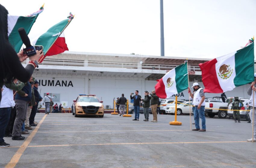  NUEVO LAREDO MANDA EN  EL CRUCE DE PAISANOS