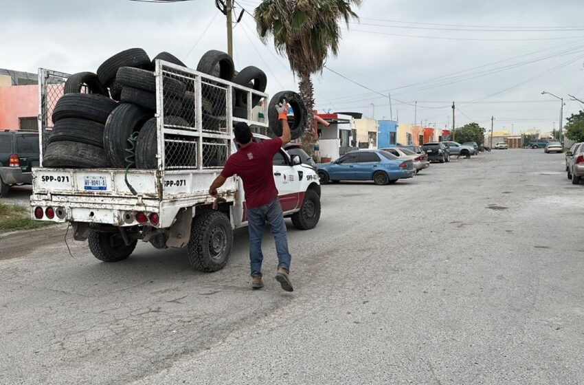  RECOLECTA GOBIERNO MUNICIPAL MÁS DE 77 MIL LLANTAS EN DESUSO DURANTE EL 2023