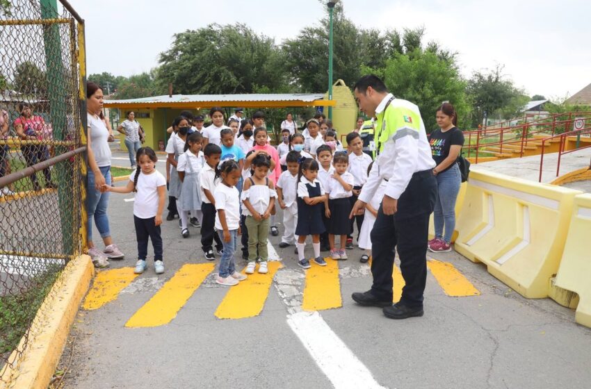 APRENDEN ESTUDIANTES DE PRIMARIA “ESTADOS DE TAMAULIPAS” SOBRE CULTURA VIAL 