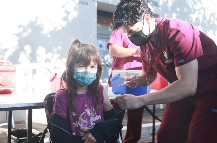  RESPONDEN FAMILIAS A JORNADA DE VACUNACIÓN PARA NIÑOS 
