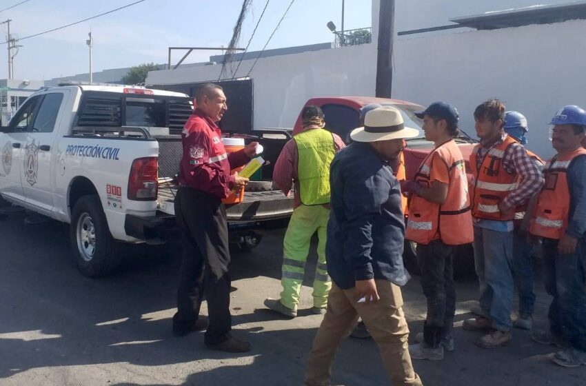  IMPLEMENTA GOBIERNO MUNICIPAL RECORRIDO CARRUSEL POR ALTAS TEMPERATURAS